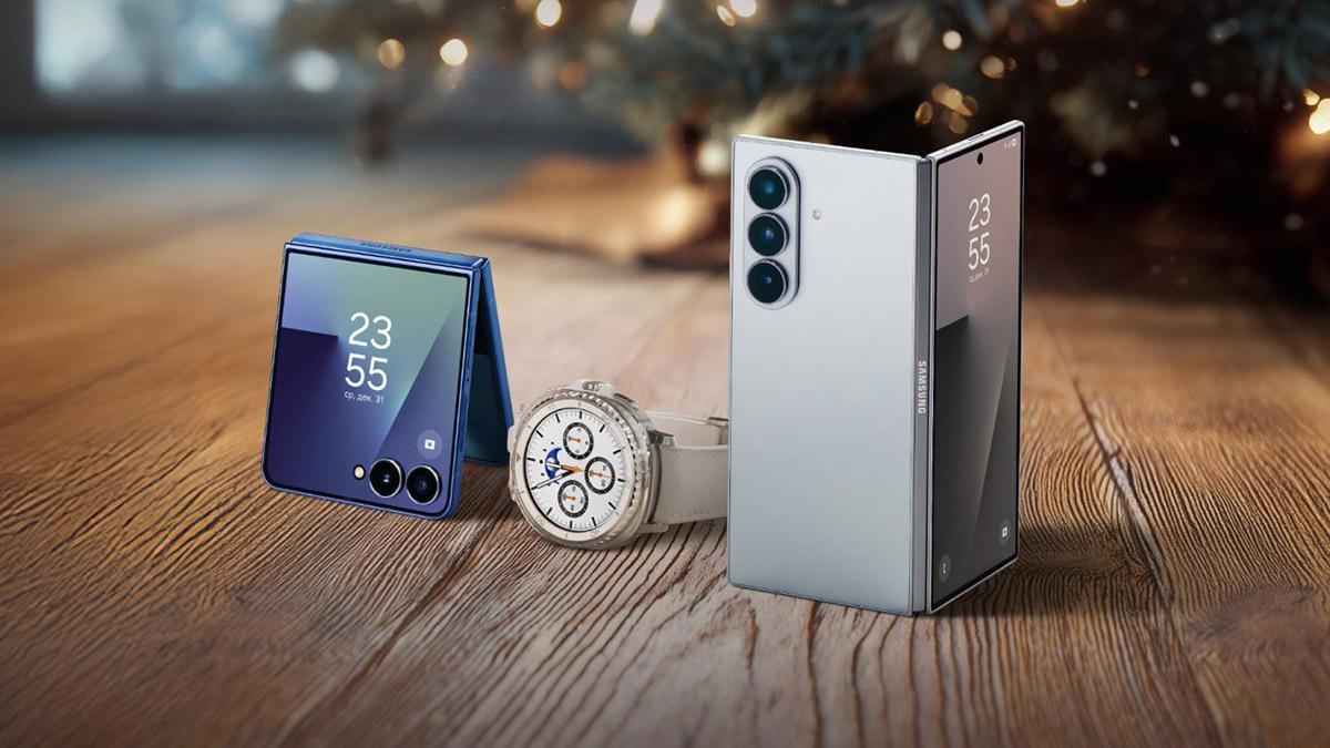 Праздничные скидки в Samsung